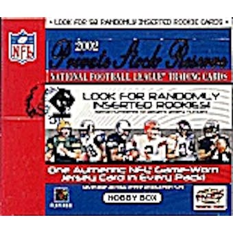 2002 Pacific Private Stock Reserve Football Hobby Box
