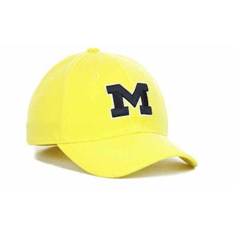 Michigan Wolverines New Era 39Thirty Team Classic Yellow Gold Flex Fit Hat (Adult M/L)