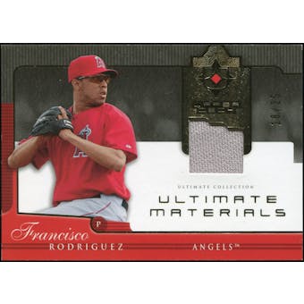 2005 Upper Deck Ultimate Collection Materials #FR Francisco Rodriguez Jersey 18/25