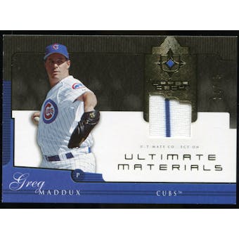 2005 Upper Deck Ultimate Collection Materials #GM Greg Maddux Jersey 25/25