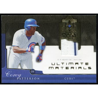 2005 Upper Deck Ultimate Collection Materials #PA Corey Patterson Jersey /25