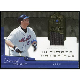 2005 Upper Deck Ultimate Collection Materials #WR David Wright Jersey /25