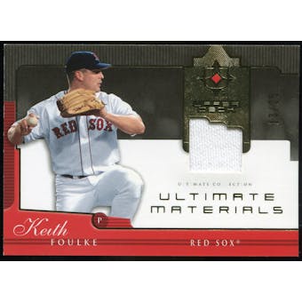 2005 Upper Deck Ultimate Collection Materials #KF Keith Foulke Jersey /25