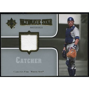 2007 Upper Deck Ultimate Collection Ultimate Star Materials #CF Carlton Fisk