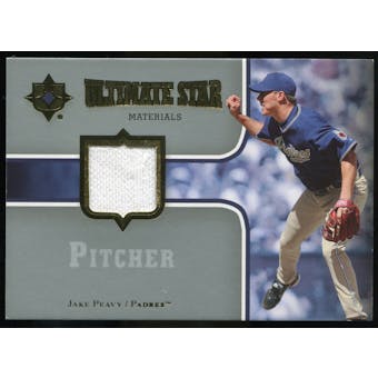 2007 Upper Deck Ultimate Collection Ultimate Star Materials #PE Jake Peavy