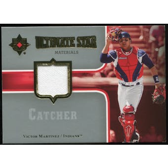 2007 Upper Deck Ultimate Collection Ultimate Star Materials #VM Victor Martinez