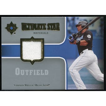 2007 Upper Deck Ultimate Collection Ultimate Star Materials #VW Vernon Wells