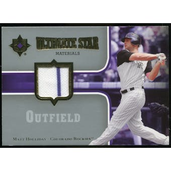 2007 Upper Deck Ultimate Collection Ultimate Star Materials #MH Matt Holliday