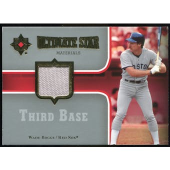 2007 Upper Deck Ultimate Collection Ultimate Star Materials #WB Wade Boggs