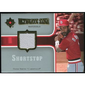 2007 Upper Deck Ultimate Collection Ultimate Star Materials #OS Ozzie Smith