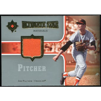 2007 Upper Deck Ultimate Collection Ultimate Star Materials #PA Jim Palmer