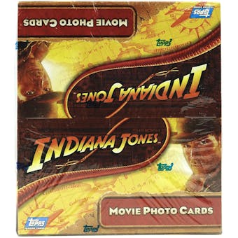 Indiana Jones & the Kingdom of the Crystal Skull Hobby Box (2008 Topps)