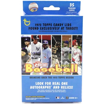 2022 Topps Heritage Baseball Hanger Box (Candy Lids!)