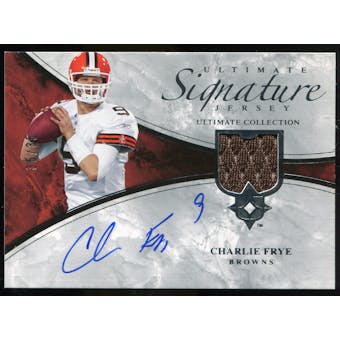 2006 Upper Deck Ultimate Collection Game Jersey Autographs #ULTCF Charlie Frye Autograph /35