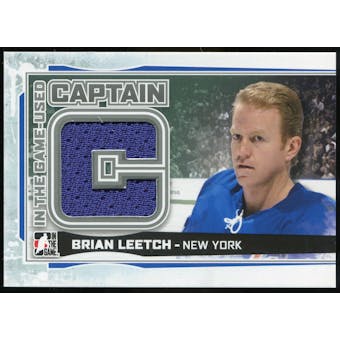 2013-14 In the Game ITG Used Captain C Silver #CC02 Brian Leetch /30