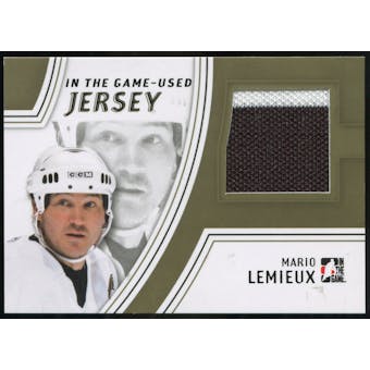 2013-14 In the Game ITG Used Jerseys Gold #GUJ04 Mario Lemieux SP /10