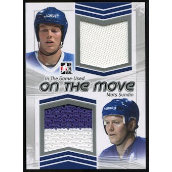 2013-14 In the Game ITG Used On the Move Jerseys Silver #OTM23 Mats Sundin /60