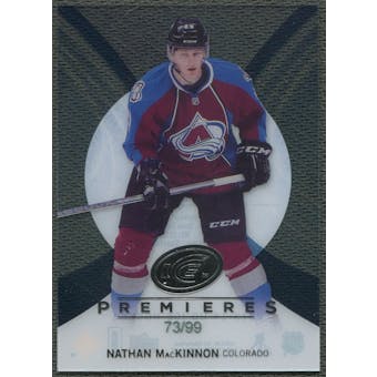 2013-14 Upper Deck Ice #123 Nathan MacKinnon Rookie #73/99