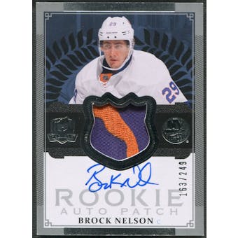 2013-14 The Cup #128 Brock Nelson Rookie Patch Auto #163/249