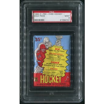 1984/85 O-Pee-Chee Hockey Wax Pack PSA 9 (MINT) *4707