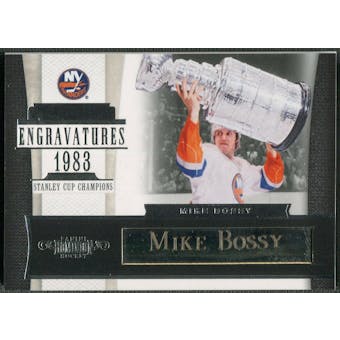 2010/11 Dominion #18 Mike Bossy Engravatures #10/10