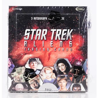 Star Trek: Aliens Trading Cards Box (Rittenhouse 2014)