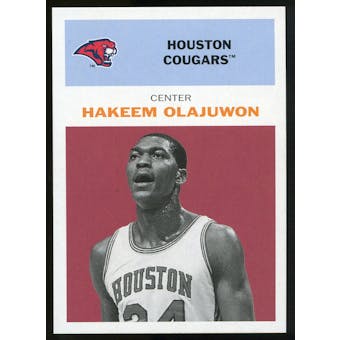 2011/12 Upper Deck Fleer Retro 1961-62 #HO2 Hakeem Olajuwon Dark Red