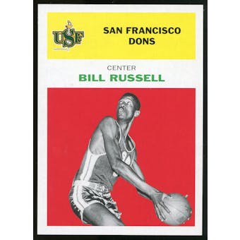 2011/12 Upper Deck Fleer Retro 1961-62 #BR1 Bill Russell Bright Red