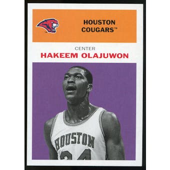2011/12 Upper Deck Fleer Retro 1961-62 #HO4 Hakeem Olajuwon Purple