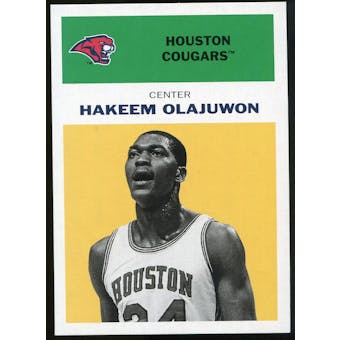 2011/12 Upper Deck Fleer Retro 1961-62 #HO5 Hakeem Olajuwon Yellow