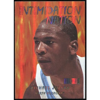 2011/12 Upper Deck Fleer Retro Intimidation Nation #12 Michael Jordan