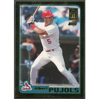 2001 Topps Traded #T247 Albert Pujols Gold Rookie #0729/2001