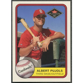 2001 Fleer Platinum #521 Albert Pujols Rookie