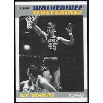 2011/12 Upper Deck Fleer Retro 1987-88 #TO Rudy Tomjanovich