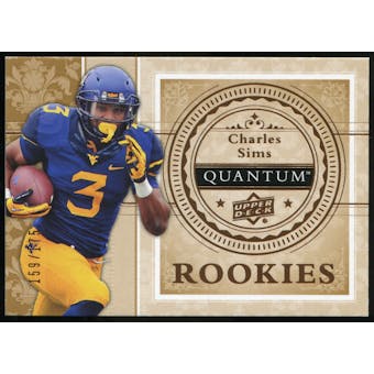 2013 Upper Deck Quantum '14 Draft Picks #XRC29 Charles Sims /175