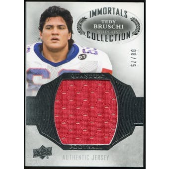 2013 Upper Deck Quantum Jersey Collection #LCTB Tedy Bruschi /75