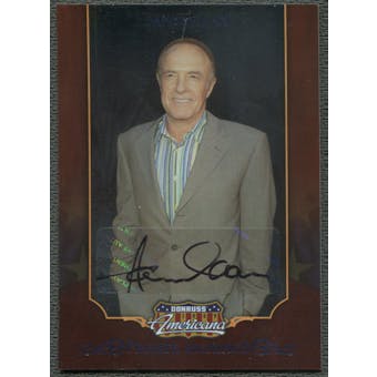 2009 Americana #90 James Caan Private Signings Auto #36/50