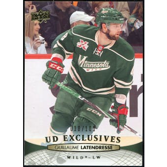 2011/12 Upper Deck Exclusives #110 Guillaume Latendresse /100