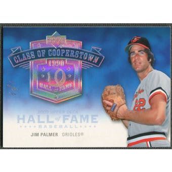 2005 Upper Deck Hall of Fame #JP2 Jim Palmer Class of Cooperstown Rainbow #1/1