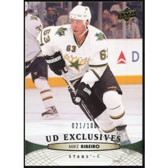 2011/12 Upper Deck Exclusives #143 Mike Ribeiro /100