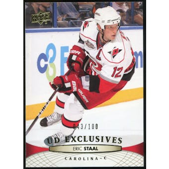 2011/12 Upper Deck Exclusives #169 Eric Staal /100
