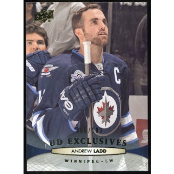2011/12 Upper Deck Exclusives #257 Andrew Ladd /100