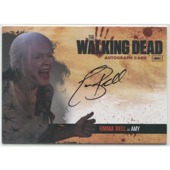 2011 The Walking Dead #A9 Emma Bell as Amy Auto