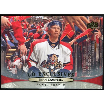 2011/12 Upper Deck Exclusives #379 Brian Campbell /100