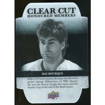 2011/12 Upper Deck Clear Cut Honoured Members #HOF2 Ray Bourque /100