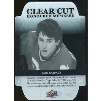 2011/12 Upper Deck Clear Cut Honoured Members #HOF19 Ron Francis /100