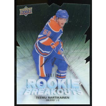 2011/12 Upper Deck Rookie Breakouts #RBTH Teemu Hartikainen /100