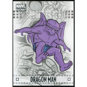 2014 Upper Deck Marvel Now Silver #29 Dragon Man