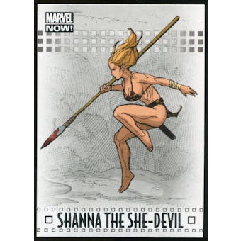 2014 Upper Deck Marvel Now Silver #85 Shanna The She-Devil