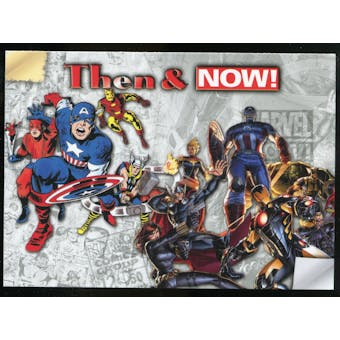 2014 Upper Deck Marvel Now Then and Now #TNLH Avengers
